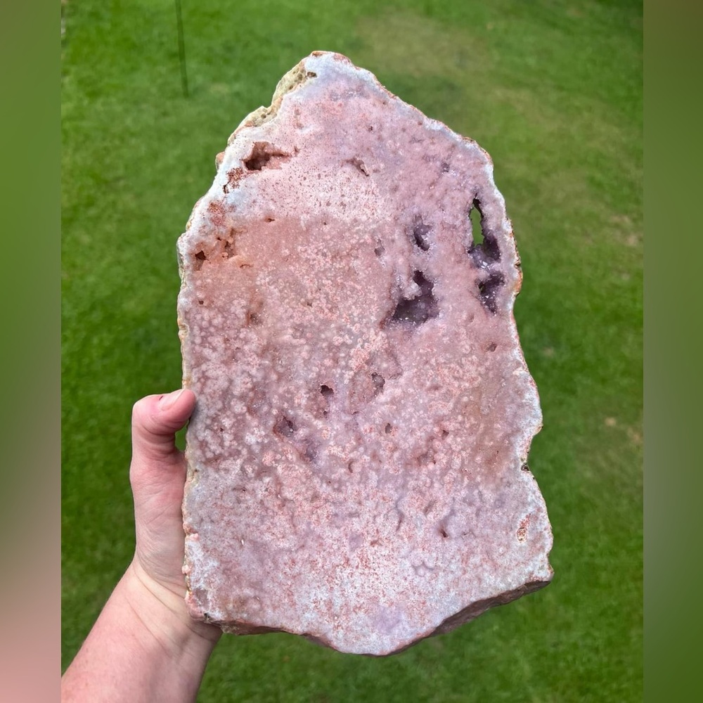 Pink Amethyst slab